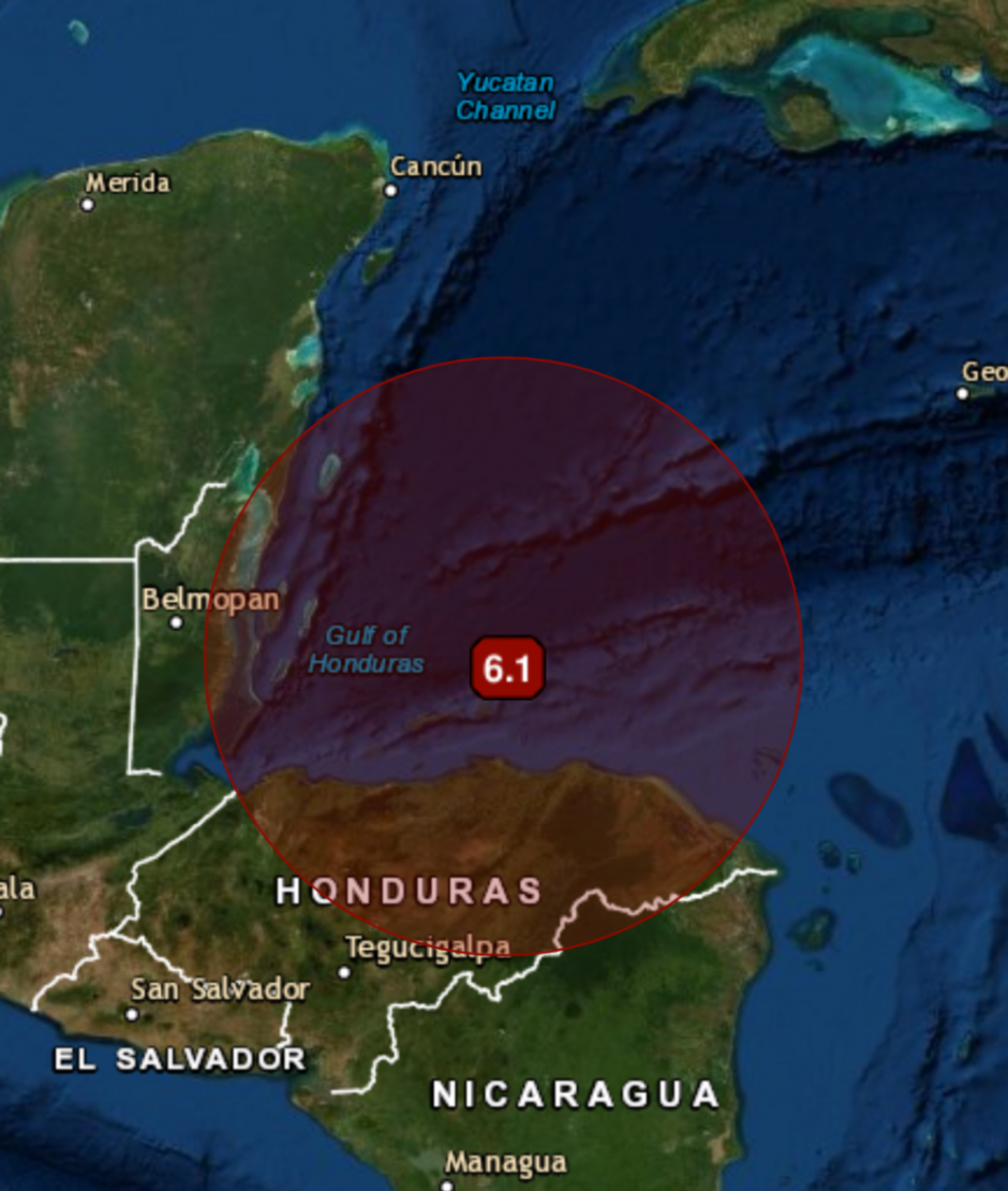 Sismo Magnitud 6 Más Sacude El Caribe De Centroamérica Climaya